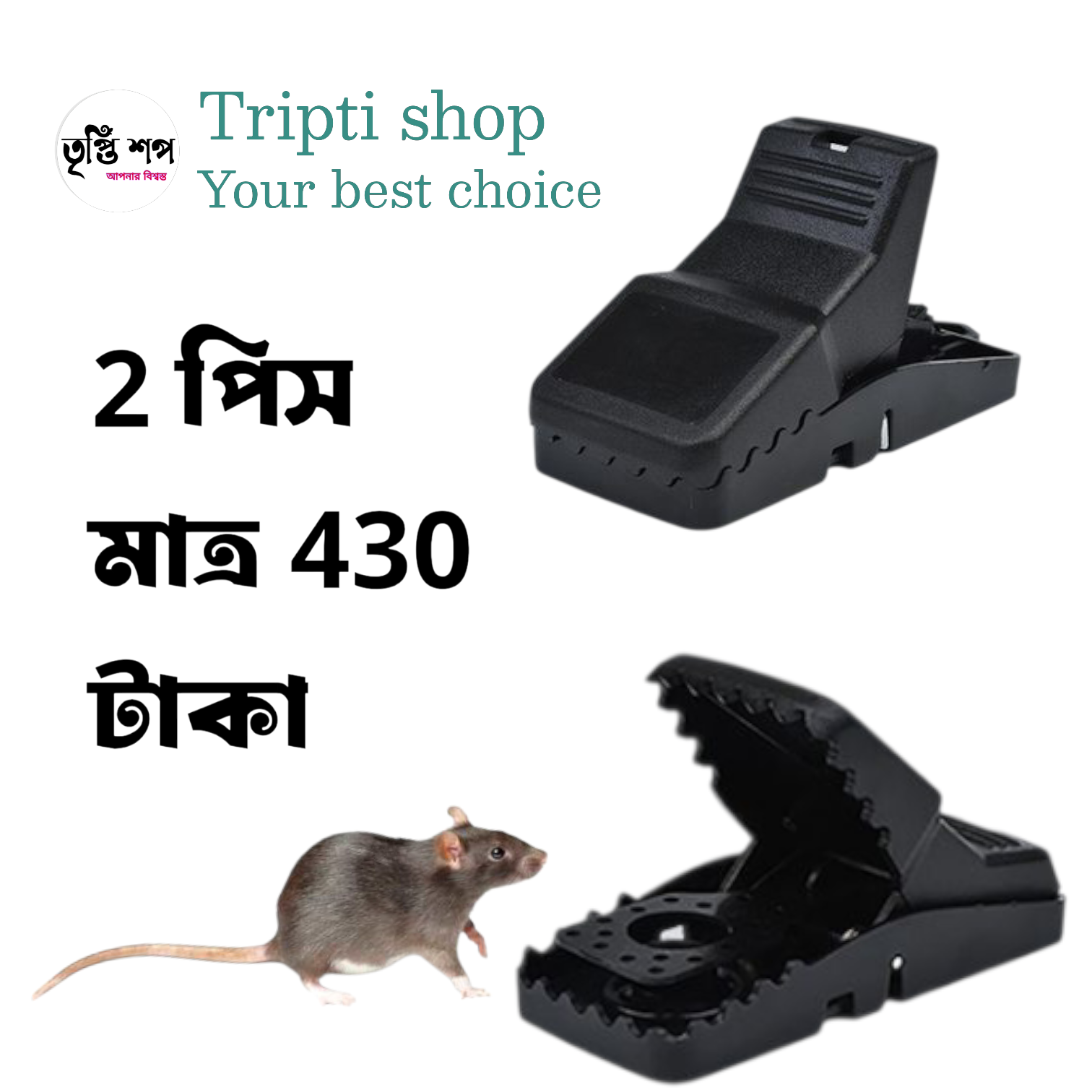 Mouse Trap (২ পিস)