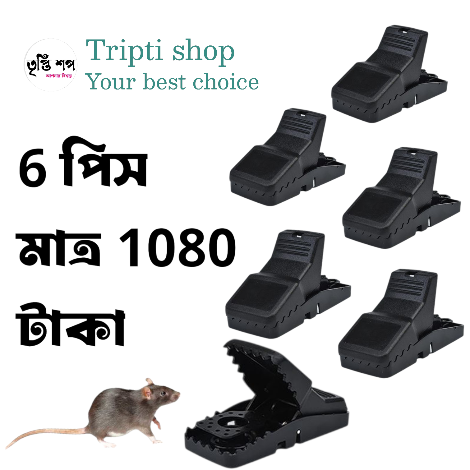 Mouse Trap (৬ পিস)